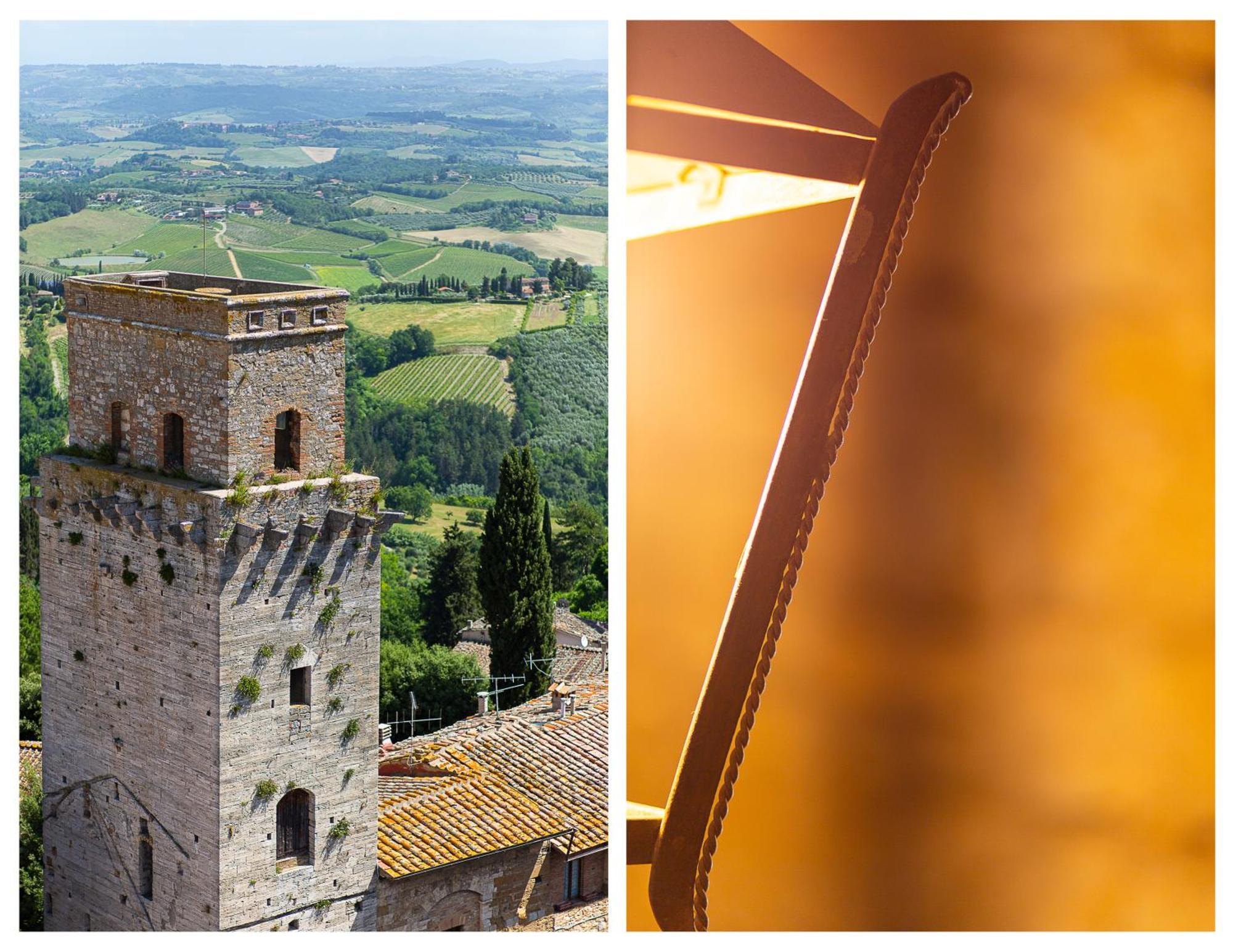The Artists' Tower - Amazing View From The Tower Lägenhet San Gimignano Exteriör bild
