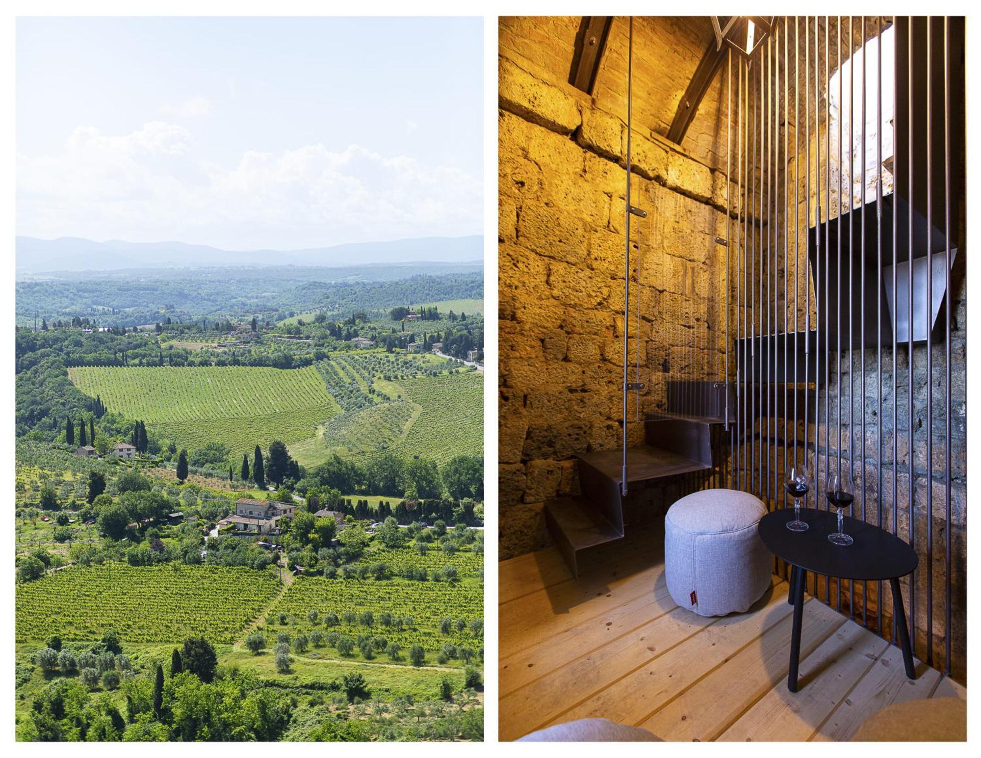 The Artists' Tower - Amazing View From The Tower Lägenhet San Gimignano Exteriör bild