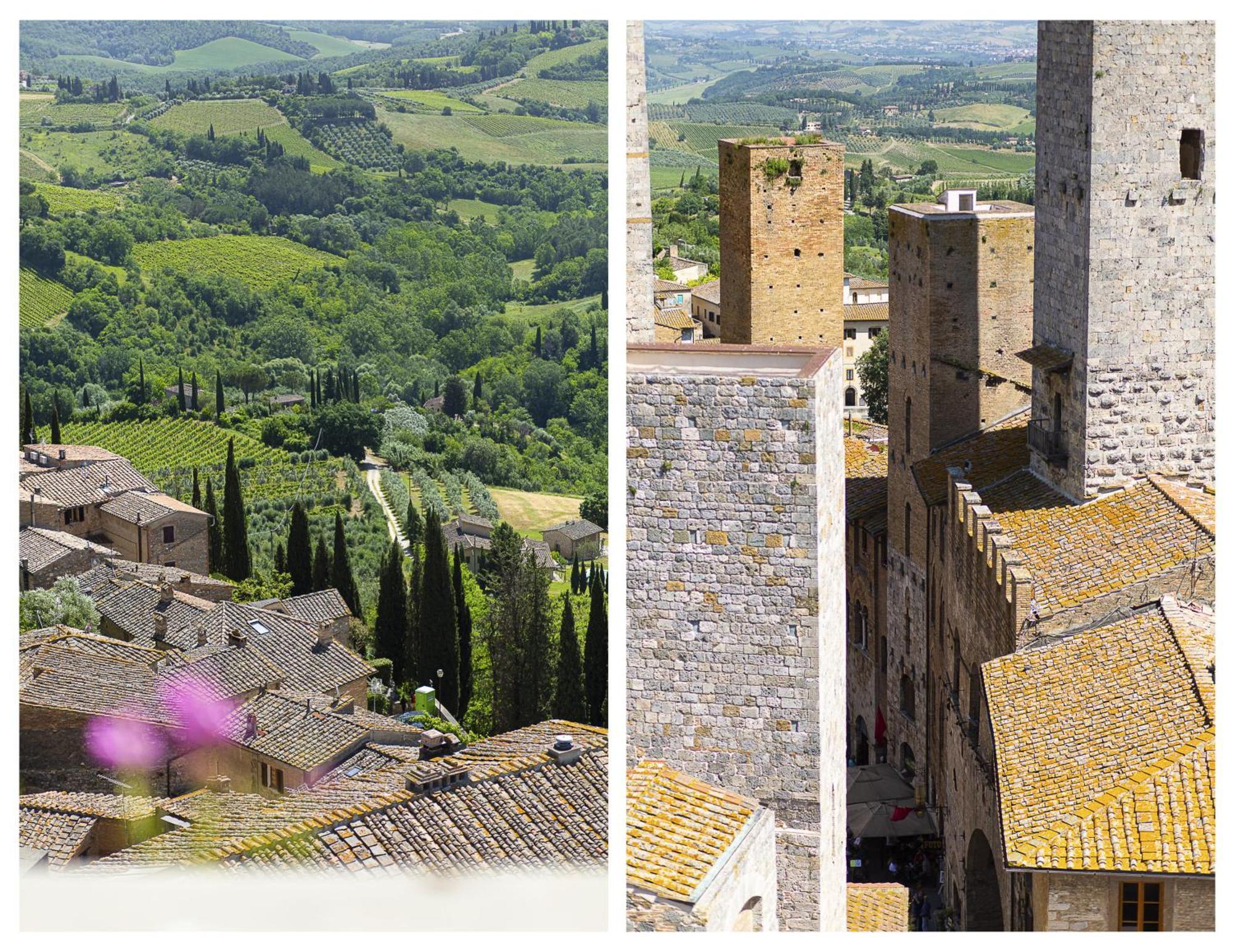 The Artists' Tower - Amazing View From The Tower Lägenhet San Gimignano Exteriör bild