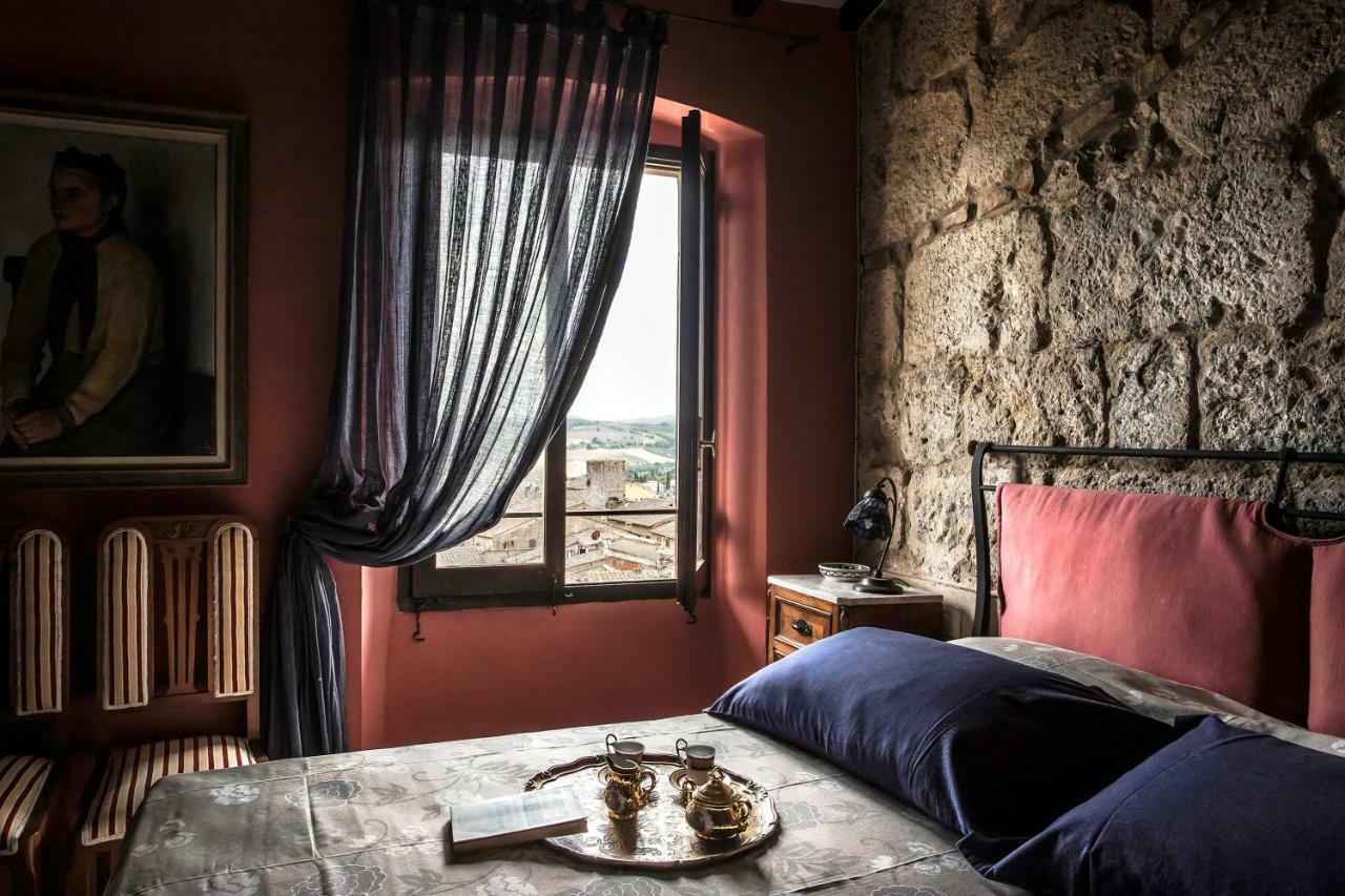 The Artists' Tower - Amazing View From The Tower Lägenhet San Gimignano Exteriör bild